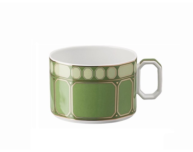 Rosenthal シグナム・グリーン ティーカップ＆ソーサーの写真