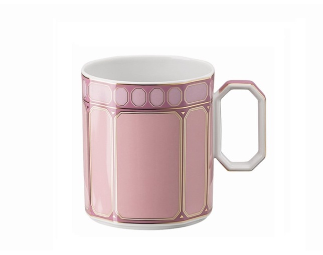 Rosenthal シグナム・ピンク マグ(蓋付き)の写真