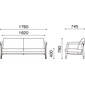 BOSCO SOFA 3P　LS70703Aの写真