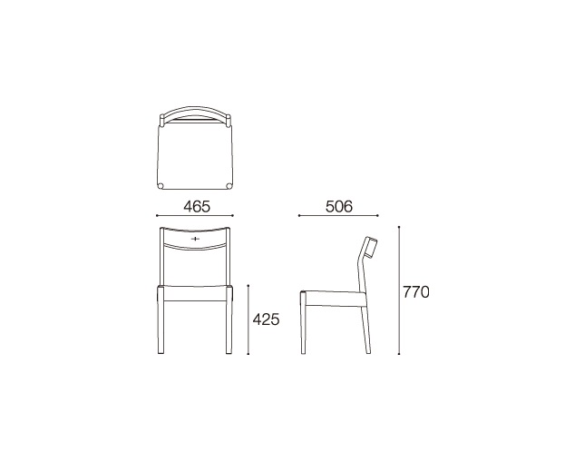EDDA Dining Chair　DC30101S-EL0の写真