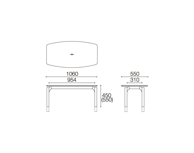 EDDA Living Table　LT30203F-EL000の写真