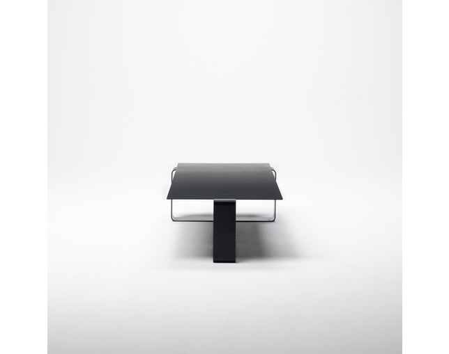 COMPLEX UNIVERSAL FURNITURE SUPPLY Black Rectangle Low Tableの写真