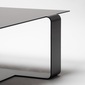 COMPLEX UNIVERSAL FURNITURE SUPPLY Black Square Low Tableの写真