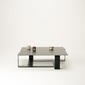 COMPLEX UNIVERSAL FURNITURE SUPPLY Black Square Low Tableの写真