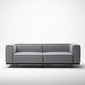 COMPLEX UNIVERSAL FURNITURE SUPPLY Heath Two Seat Sofa / Leatherの写真