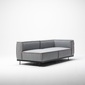 COMPLEX UNIVERSAL FURNITURE SUPPLY Heath Single Arm Sofaの写真