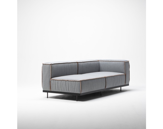 COMPLEX UNIVERSAL FURNITURE SUPPLY Heath Single Arm Sofaの写真