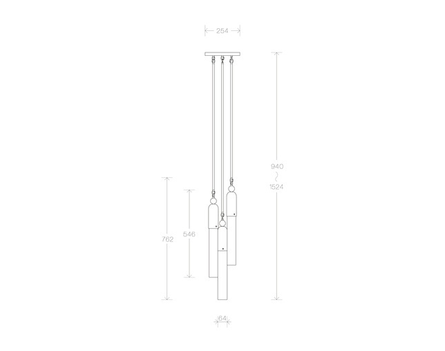 APPARATUS Tassel 3 Installationの写真