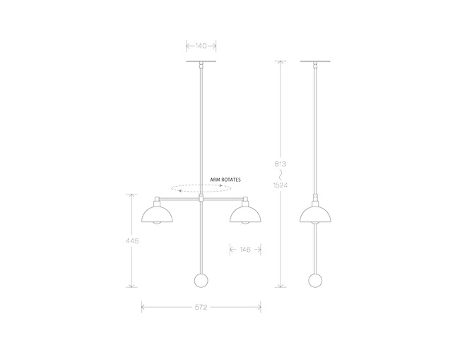 APPARATUS Trapeze 2 Mobile / Porcelain or Two Toneの写真