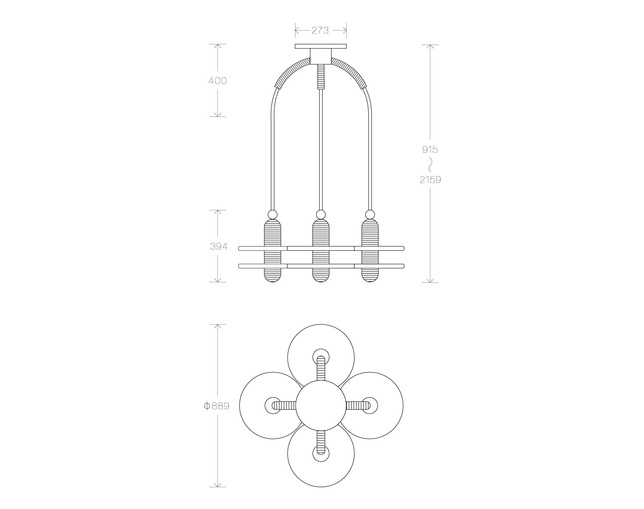 APPARATUS Median 4 Pendantの写真