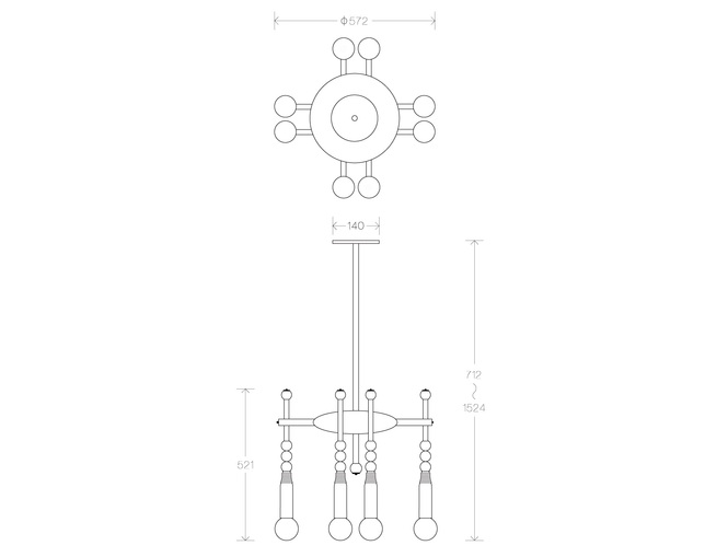 APPARATUS Talisman 8 Pendantの写真