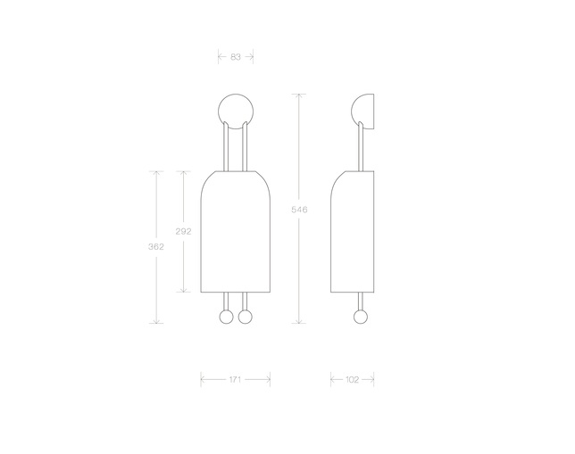 APPARATUS Lantern Sconceの写真