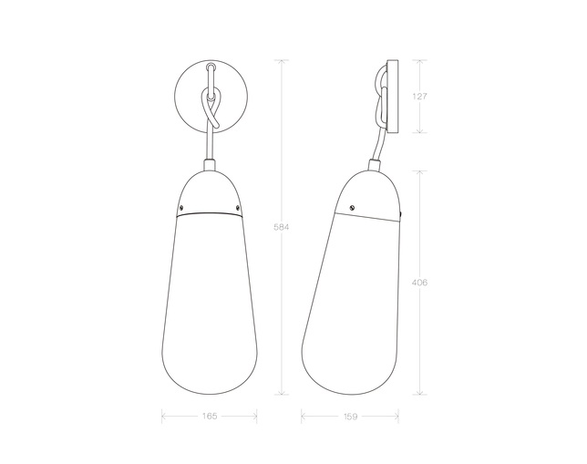 APPARATUS Lariat Sconceの写真