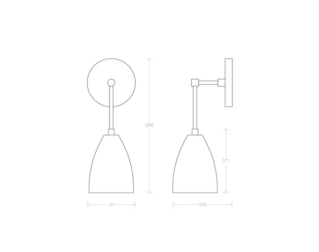APPARATUS Twig Sconceの写真