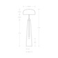 APPARATUS Metronome Floor Lampの写真
