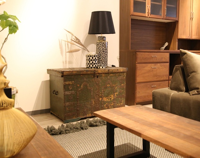 SENSO d VITA Ottoman Trunkの写真