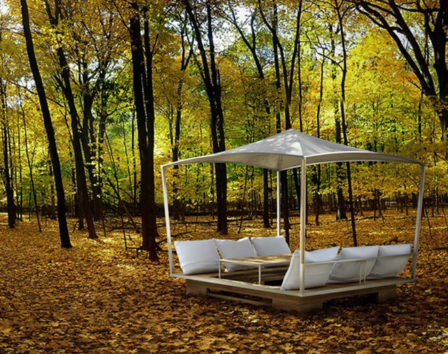 SENSO d VITA GAZEBO AZUMAYA Tabletypeの写真