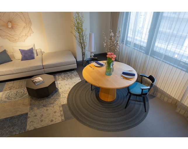 SENSO d VITA Sereno Round Rug　の写真