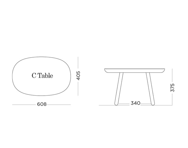 EMKO Naive Side Table Cの写真