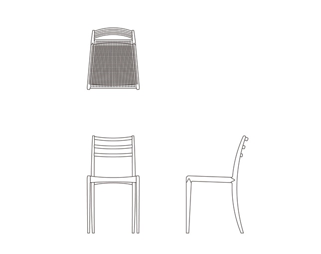 ELEGANCE NORDIC LIGHT DINING CHAIRの写真