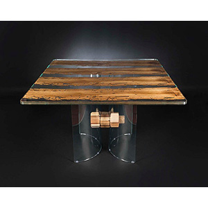 イタリア産のガラス テーブル16件[タブルーム]