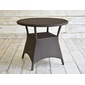 TUBAN Synthetic Rattan Round Cafe Tableの写真