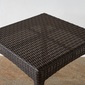 TUBAN Synthetic Rattan Terrace Tableの写真