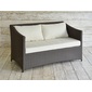 TUBAN Synthetic Rattan Curved Sofa 2Pの写真