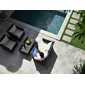 TUBAN Synthetic Rattan Curved Sofa 2Pの写真