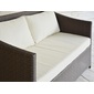 TUBAN Synthetic Rattan Curved Sofa 2Pの写真