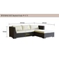 TUBAN Synthetic Rattan Daybed Sofa-Rの写真