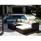 TUBAN Synthetic Rattan Daybed Sofa-Rの写真