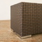 TUBAN Synthetic Rattan Bench Chairの写真
