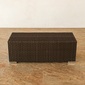 TUBAN Synthetic Rattan Bench Chairの写真
