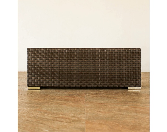 TUBAN Synthetic Rattan Bench Chairの写真