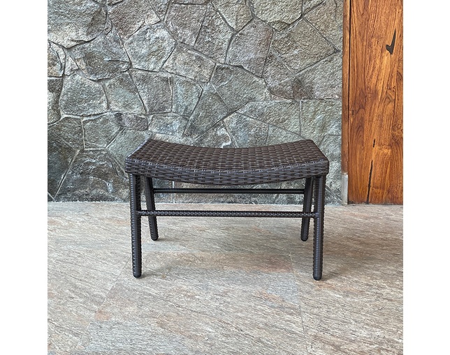TUBAN Synthetic Rattan Stoolの写真