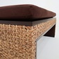 MITRA Water Hyacinth Bench Coveringの写真
