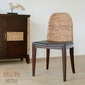 MITRA Water Hyacinth Round Edge Chairの写真