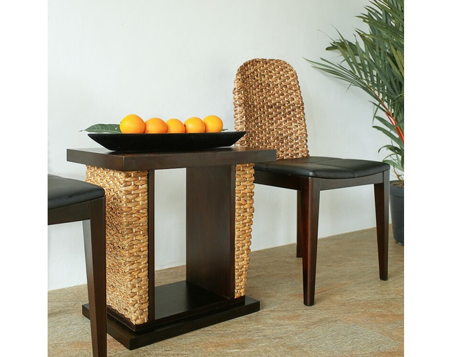 MITRA Water Hyacinth Round Edge Chairの写真