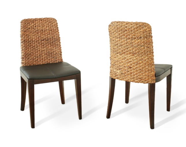 MITRA Water Hyacinth Round Edge Chairの写真