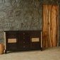 MITRA Water Hyacinth Cabinet with 4 Drawers & 2Shelvesの写真