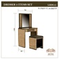 MITRA Water Hyacinth Dresser Setの写真