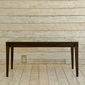 MITRA Water Hyacinth Dining Table with Glassの写真