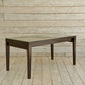 MITRA Water Hyacinth Dining Table with Glassの写真