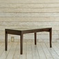 MITRA Water Hyacinth Dining Table with Glass & Carving Woodの写真