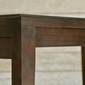 MITRA Water Hyacinth Dining Table with Glass & Carving Woodの写真