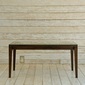 MITRA Water Hyacinth Dining Table with Glass & Carving Woodの写真