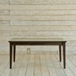 MITRA Water Hyacinth Dining Table with Glassの写真