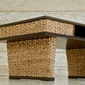 MITRA Water Hyacinth Modern Low Table の写真