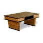 MITRA Water Hyacinth Modern Low Table の写真